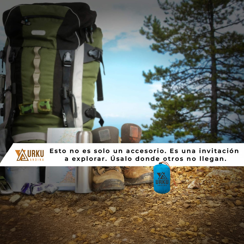 Almohada Tpu Inflable Ultraligera Camping Montaña Playa 100g