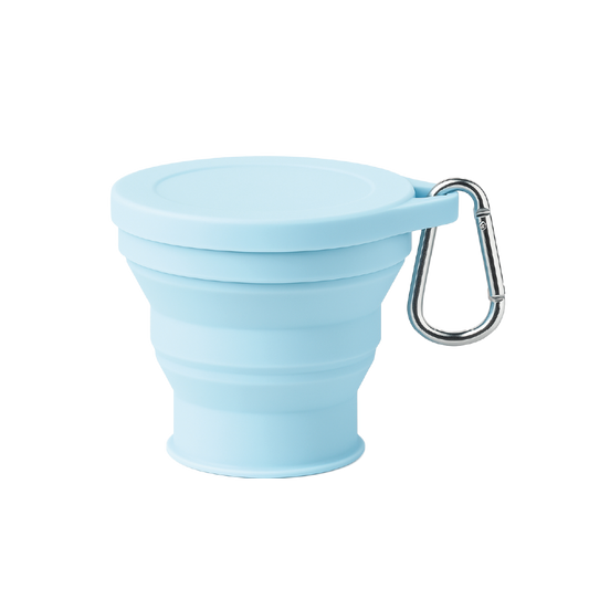 Vaso Plegable de Silicona - Tu Compañero de Aventuras Ecológico - 180 ml
