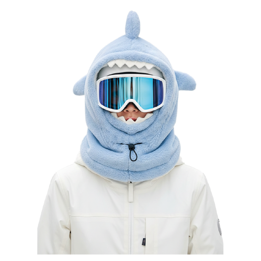 Pasamontañas Tiburón Celeste Ski Snowboard – Térmico Adulto