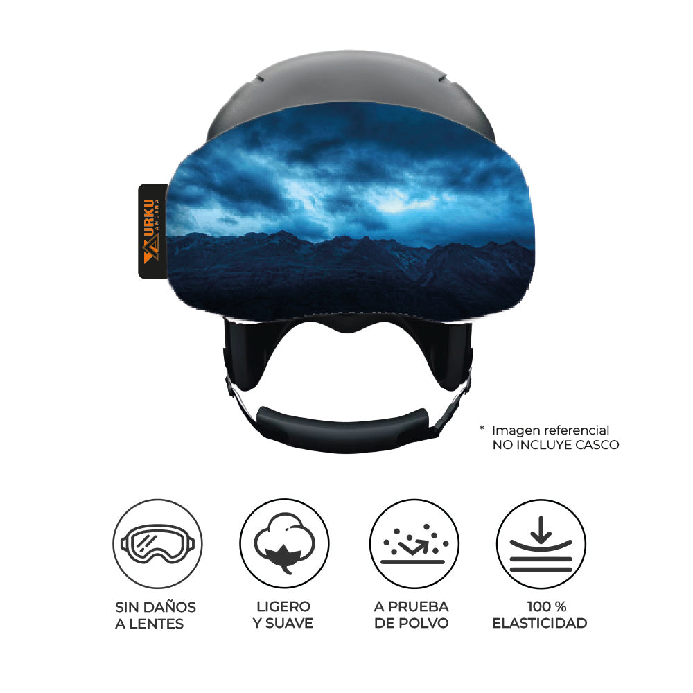 Funda Antiparras Microfibra | Ski, Snowboard Bicicleta Getting Dark