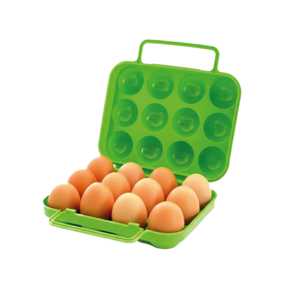 Porta Huevos De Viaje Outdoor 12 Espacios Camping/montaña