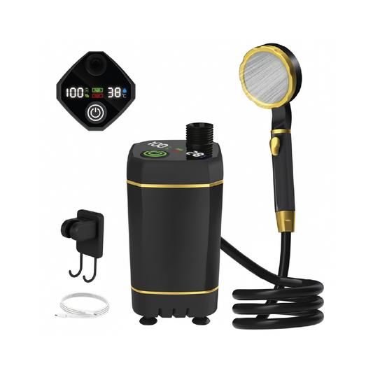 Ducha Portátil Offroad 6000 mAh IPX7 – Potencia y Resistencia Todo Terreno