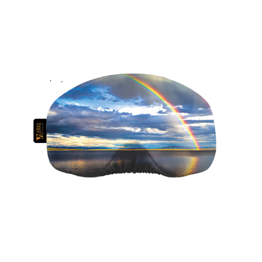 Funda Antiparras Microfibra | Ski, Snowboard Bicicleta Double Rainbow
