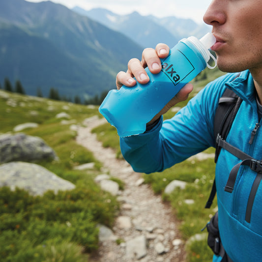 Botella Soft Flask Plegable Deportiva 500 ml Hidratación Runnig MTB