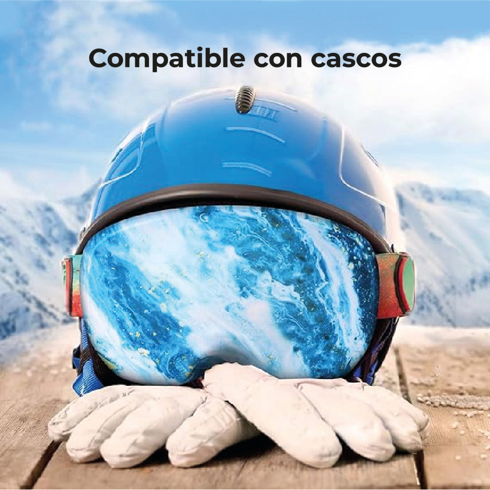 Funda Antiparras Ski/snow/bici Microfibra Rash