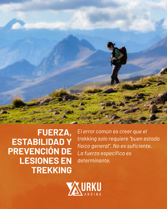 Fuerza, estabilidad y prevención de lesiones en trekking