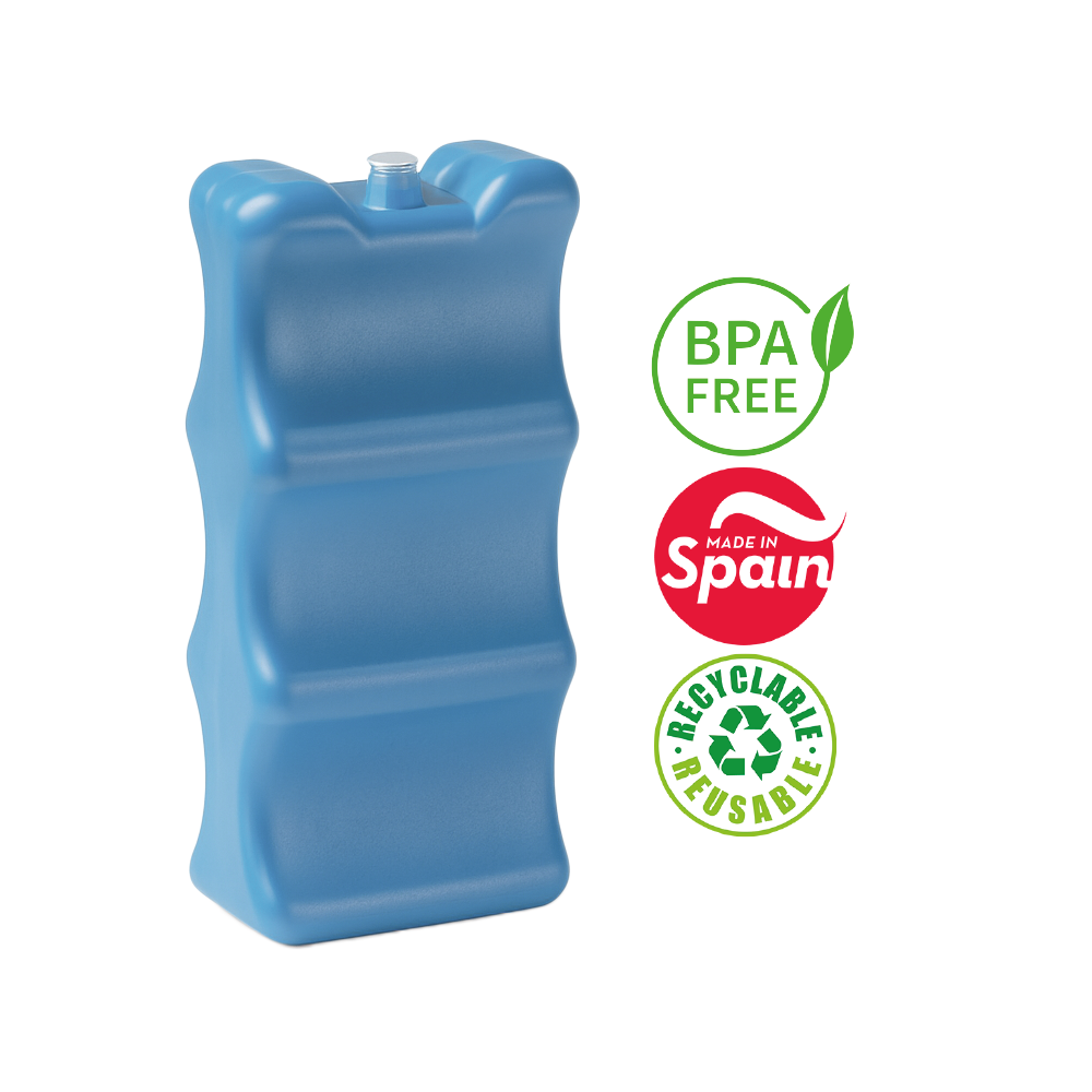 Acumulador De Frio Para Cooler 650 Gr - PlasticForte Latas - 5 x 9,5 x 21,5 - N°01