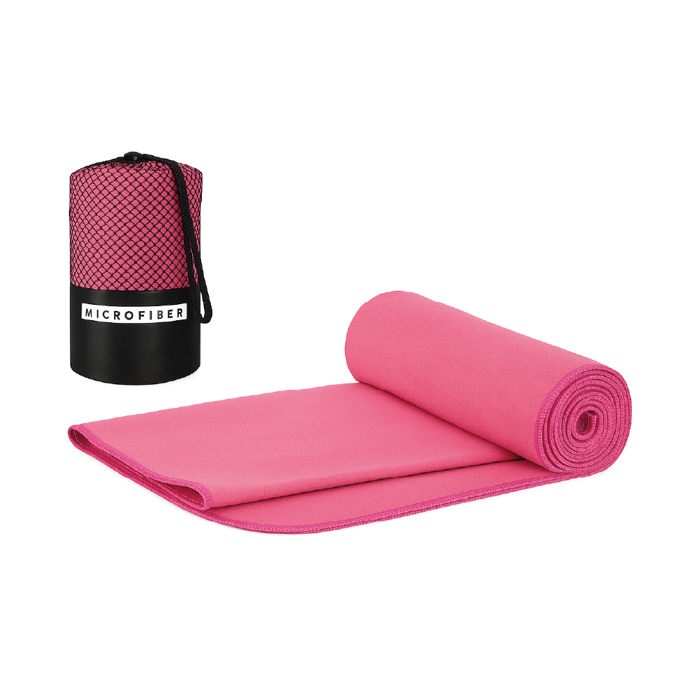 Toalla Deportiva Microfibra 48x80cm - Secado Rápido Ultra Compacta - Viajes, Gym y Deportes - 80 g
