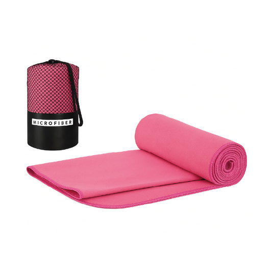 Toalla Deportiva Microfibra 48x80cm - Secado Rápido Ultra Compacta - Viajes, Gym y Deportes - 80 g
