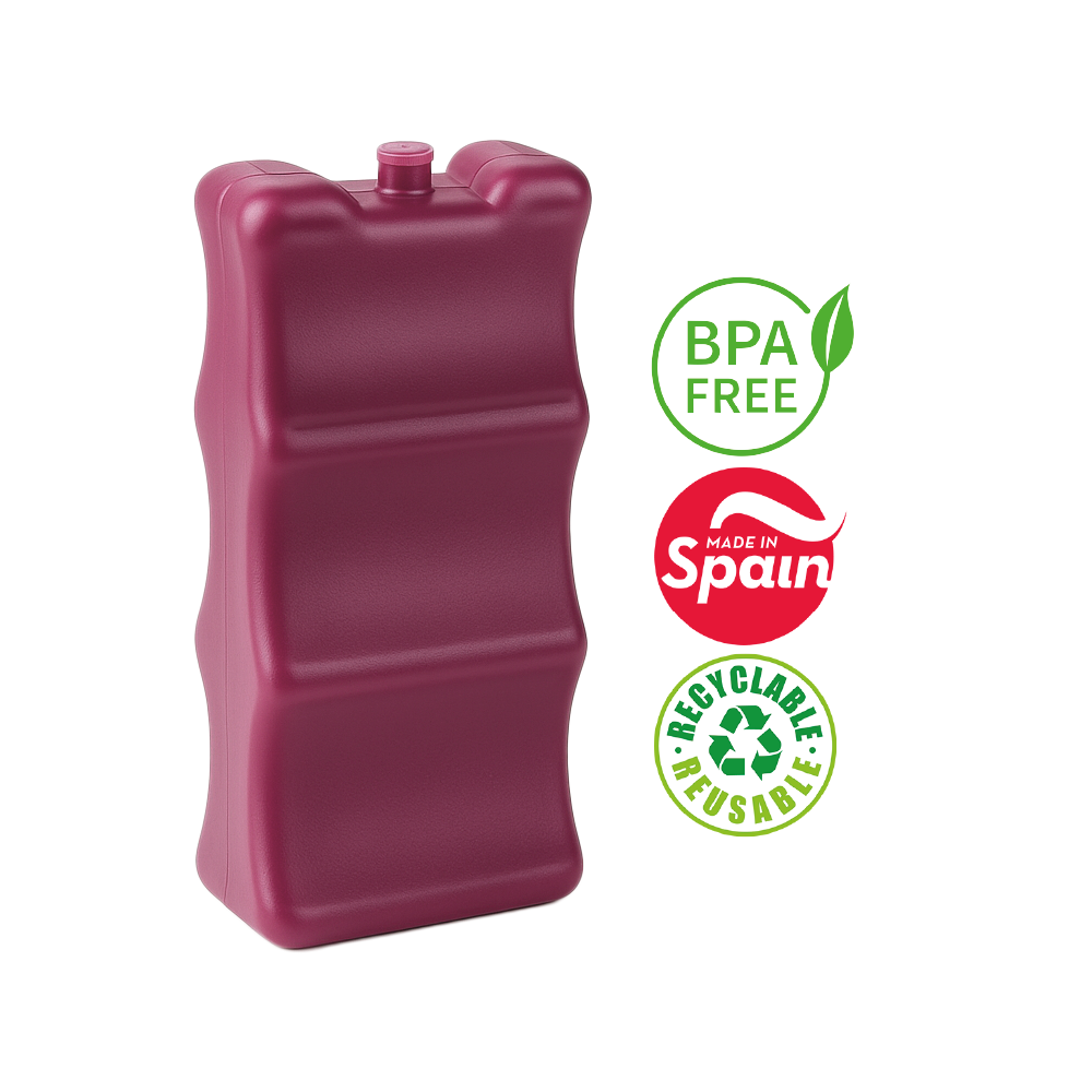 Acumulador De Frio Para Cooler 650 Gr - PlasticForte Latas - 5 x 9,5 x 21,5 - N°01