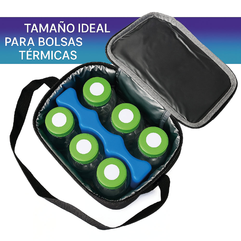 Acumulador De Frio Para Cooler 650 Gr - PlasticForte Latas - 5 x 9,5 x 21,5 - N°01