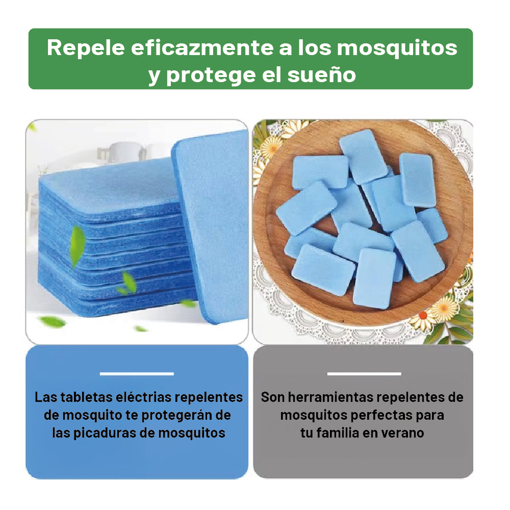 Repuesto Repelente Eléctrico Tabletas Mosquitos Zancudos 30u
