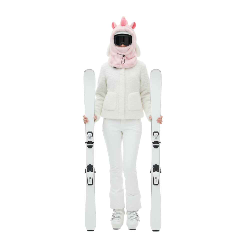 Pasamontañas Unicornio Rosa Ski Snowboard – Térmico Adulto