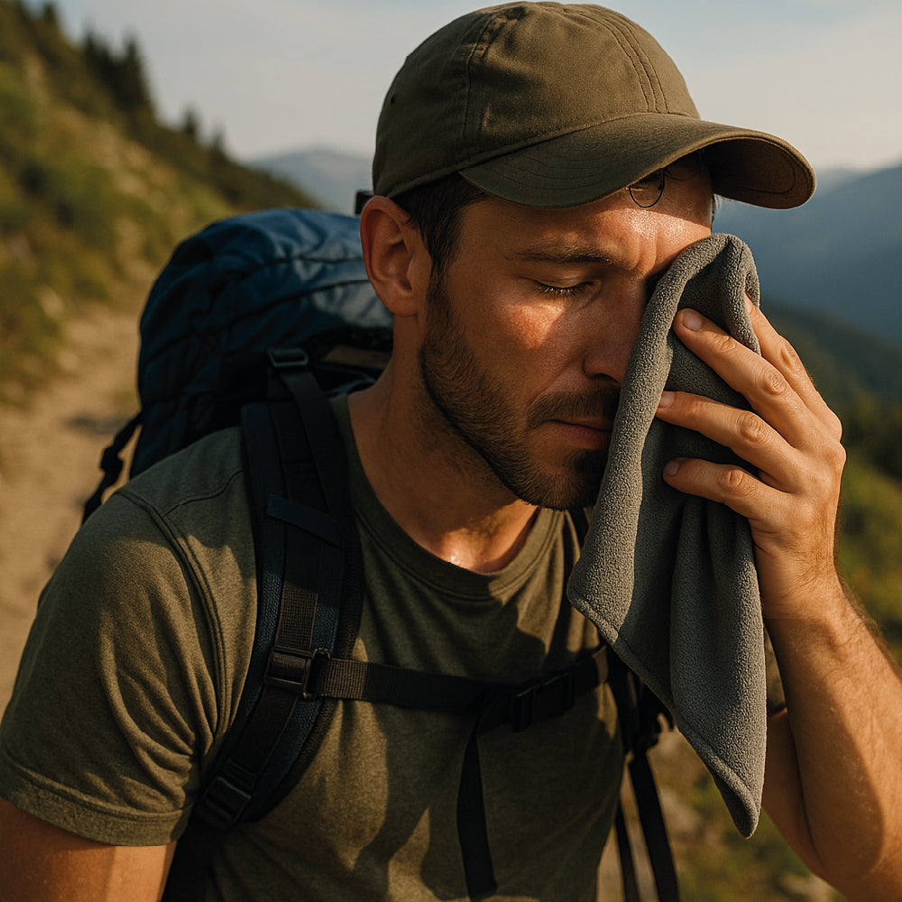 Toalla Deportiva Microfibra 48x80cm - Secado Rápido Ultra Compacta - Viajes, Gym y Deportes - 80 g