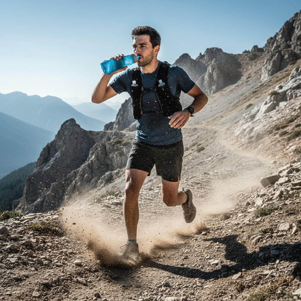 Botella Soft Flask Plegable Deportiva 500 ml  Hidratación Runnig MTB