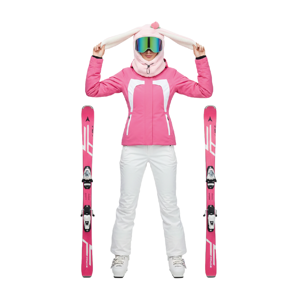 Pasamontañas Conejo Beige Ski Snowboard – Térmico Adulto
