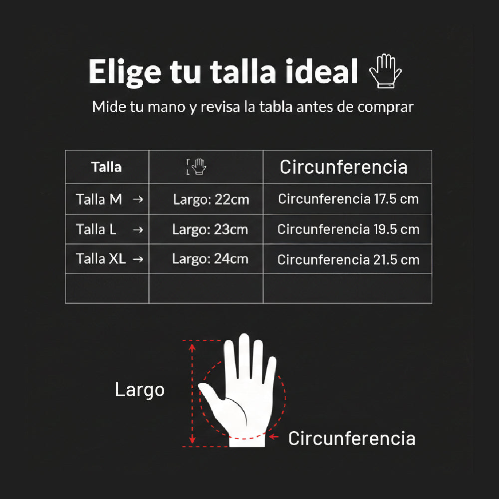 Guantes Deportivos Térmicos – Trekking, MTB y Running