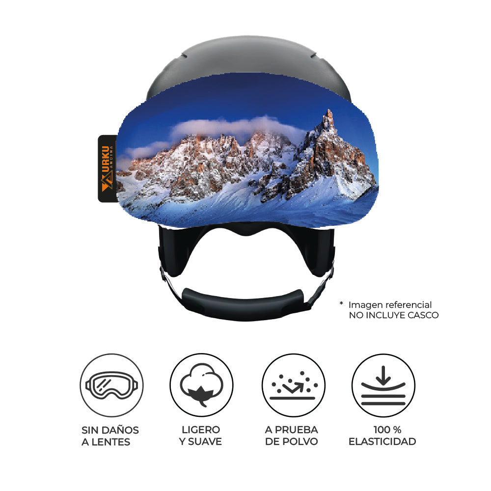 Funda Antiparras Ski/snow/bici Microfibra Andes