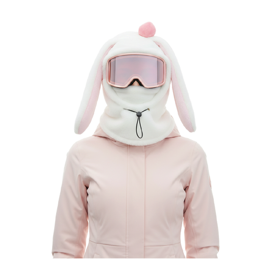 Pasamontañas Conejo Rosa Ski Snowboard – Térmico Adulto