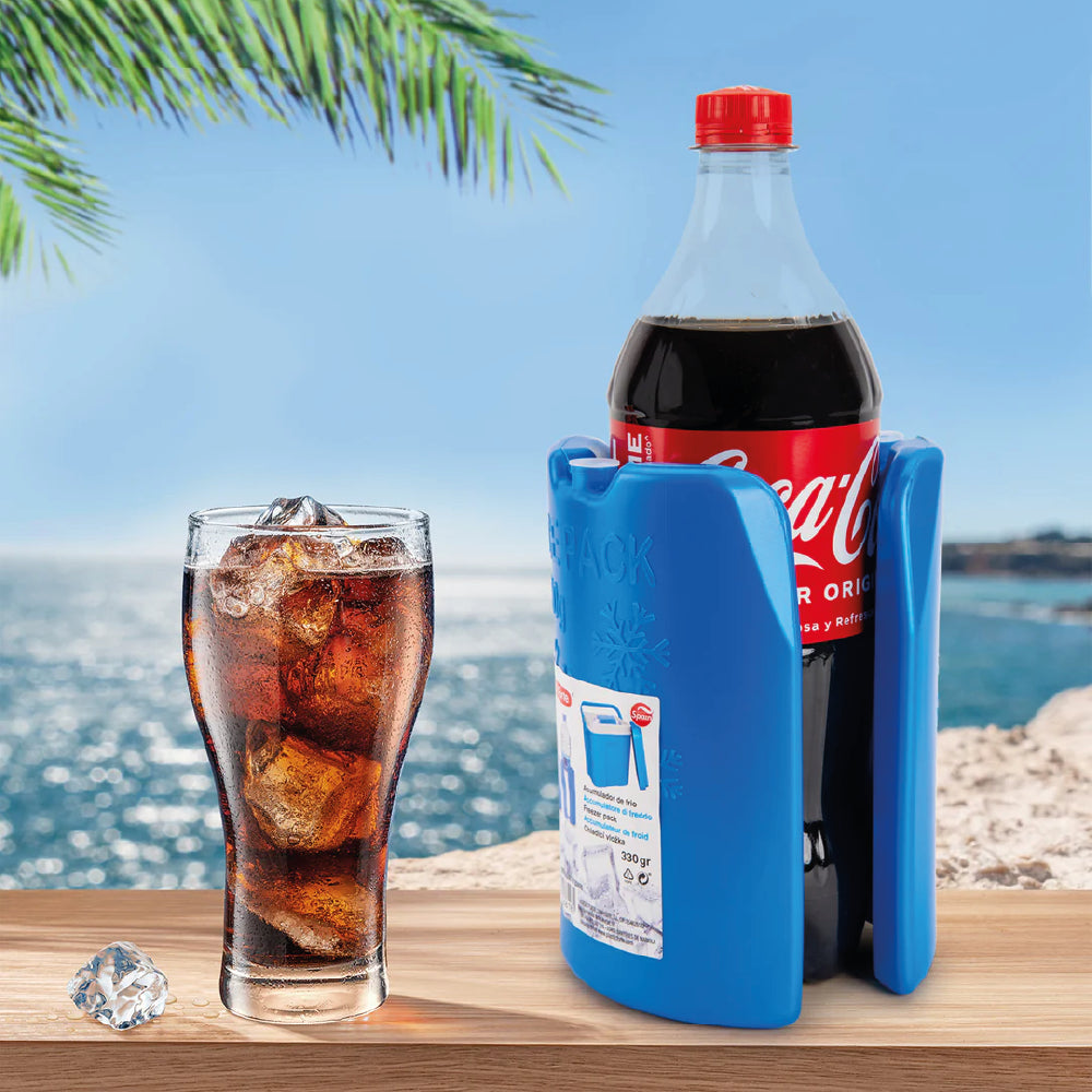 Acumulador De Frio Cooler 330 Gr x2 - PlasticForte Botellas - 4,5 x 11,5 x 17 - N°06