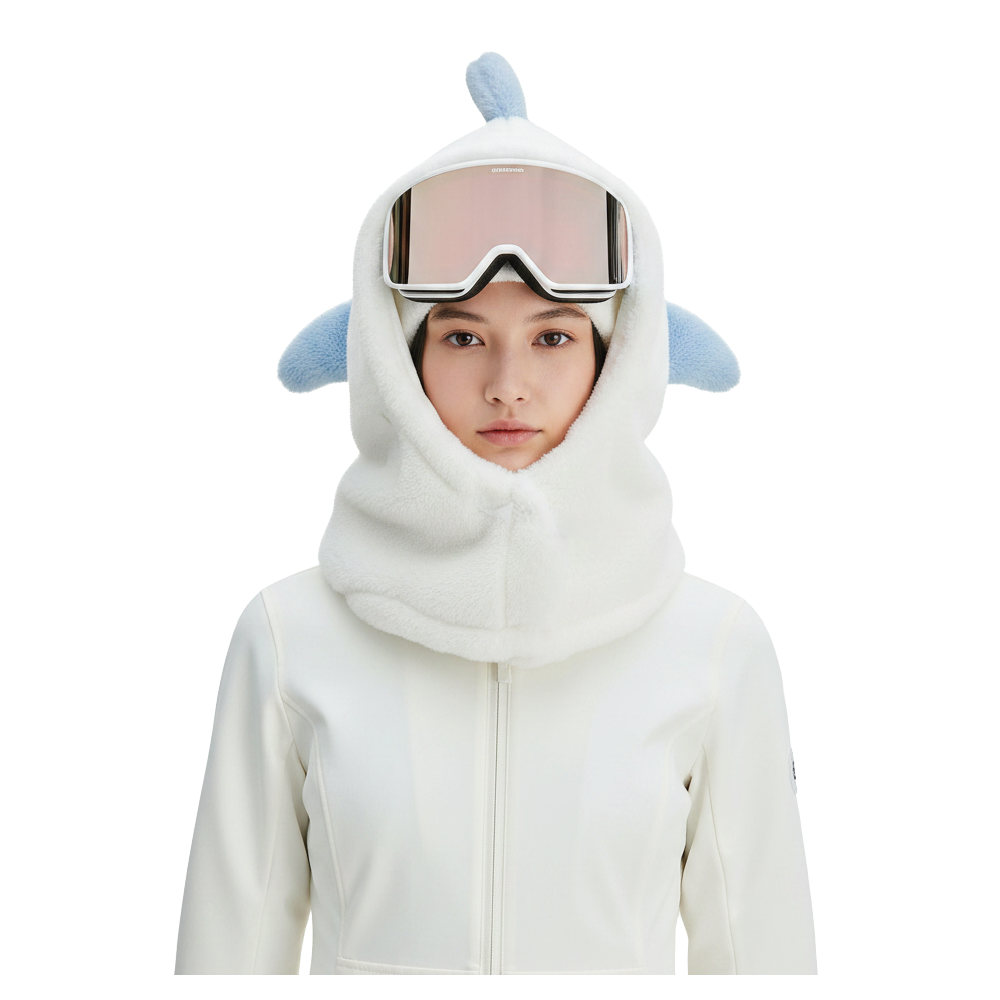 Pasamontañas Tiburón Blanco Ski Snowboard – Térmico Adulto
