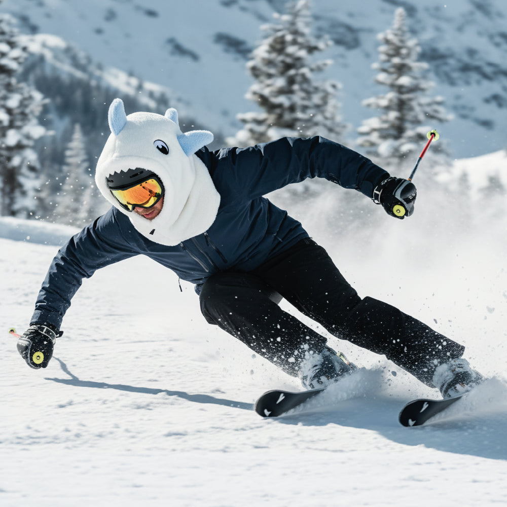 Pasamontañas Tiburón Blanco Ski Snowboard – Térmico Adulto