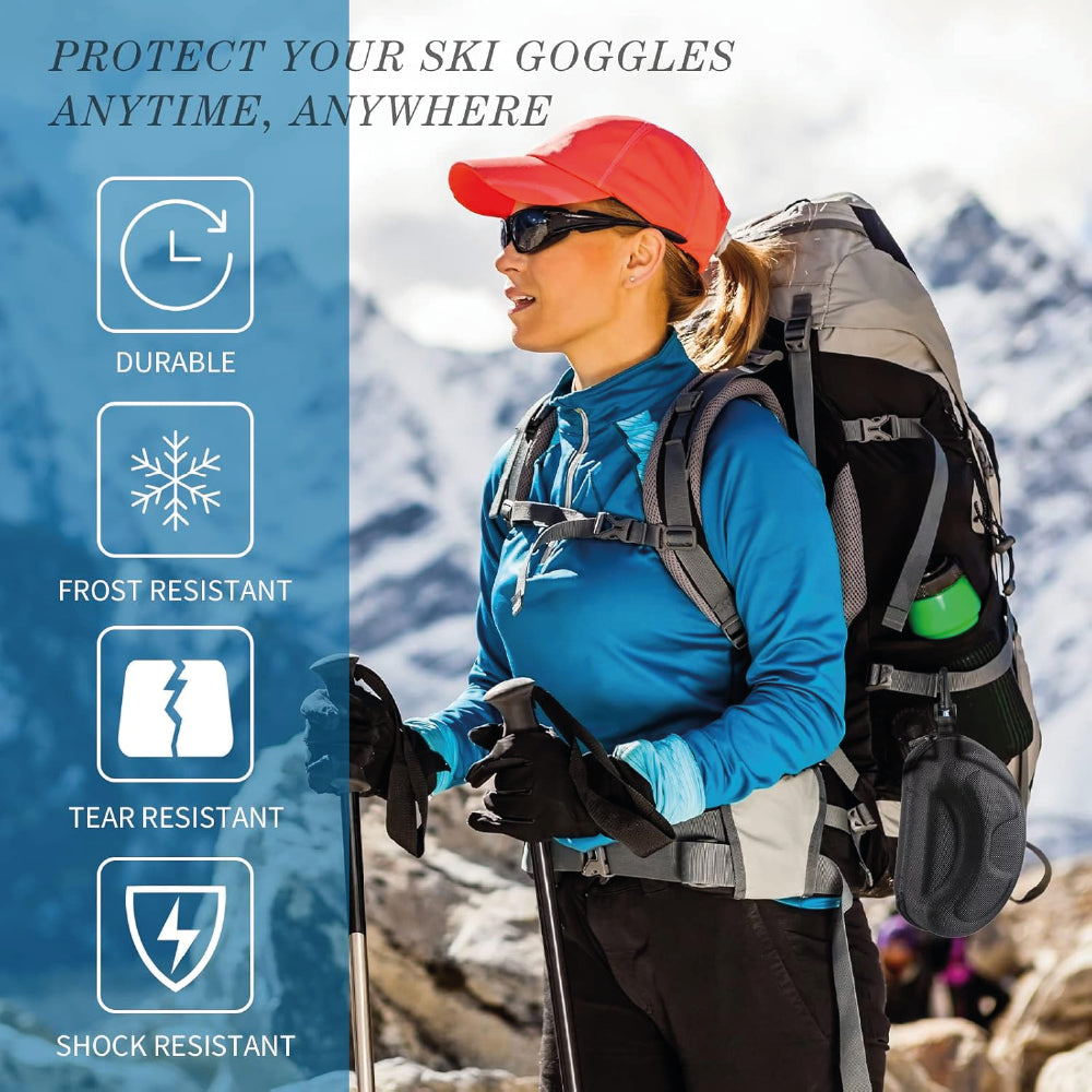 Estuche Rígido Xl Antiparras | Ski Snowboard | Viajes