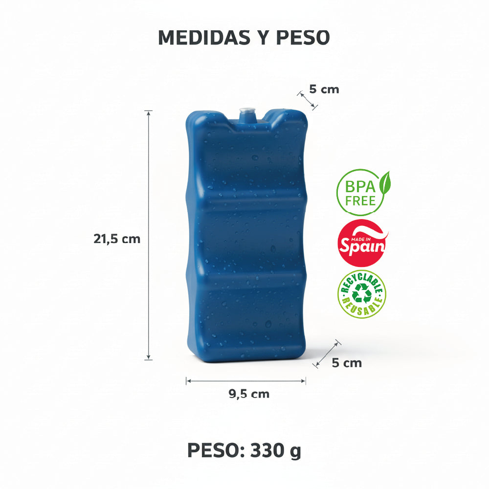 Ice Pack Gel Latas 330g Para Cooler Bolsa Térmica