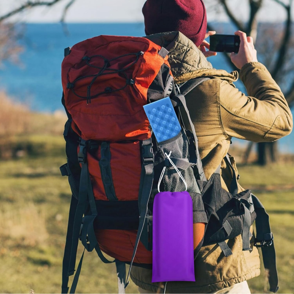 Asiento Plegable Espuma Impermeable Camping Montaña