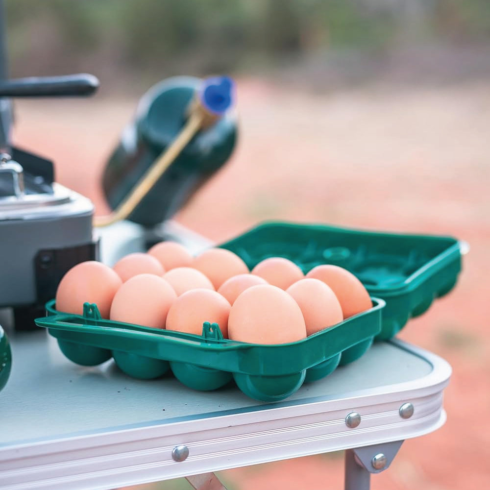 Porta Huevos De Viaje Outdoor Camping/montaña/ 12 Espacios LIBRE DE BPA