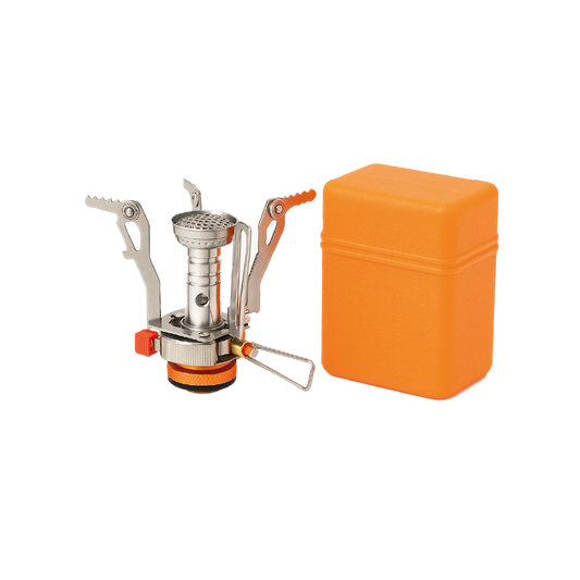 Estufa de Camping Piezoeléctrica 1,89 KW - Enciende Tu Aventura al Instante - 94g