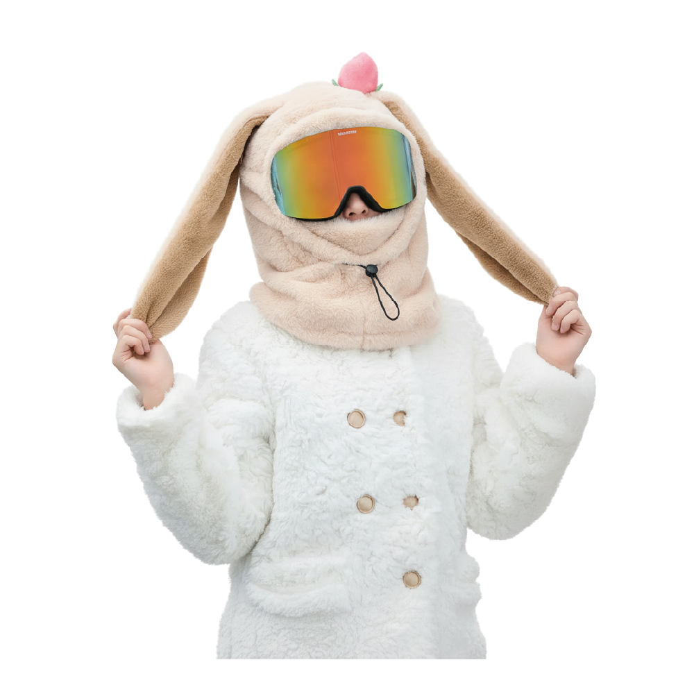 Pasamontañas Conejo Blanco Ski Snowboard – Térmico Adulto