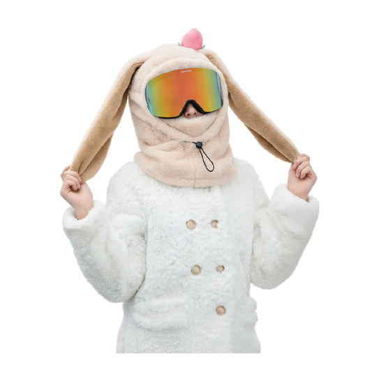 Pasamontañas Conejo Blanco Ski Snowboard – Térmico Adulto