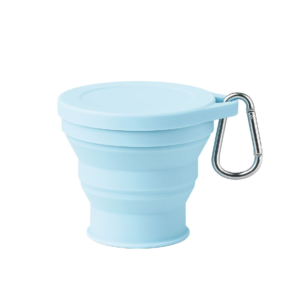 Vaso Plegable de Silicona - Tu Compañero de Aventuras Ecológico - 180 ml