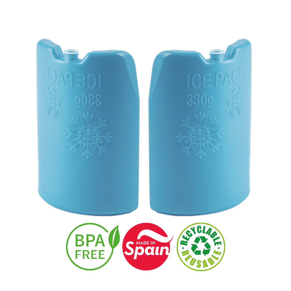 Acumulador De Frio Cooler 330 Gr x2 - PlasticForte Botellas - 4,5 x 11,5 x 17 - N°06