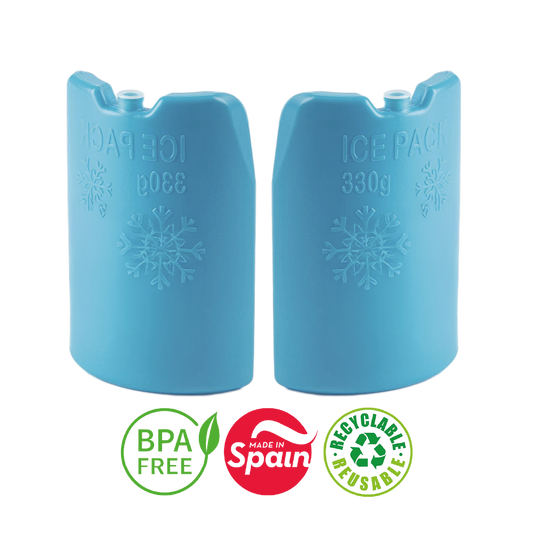 Acumulador De Frio Cooler 330 Gr x2 - PlasticForte Botellas - 4,5 x 11,5 x 17 - N°06