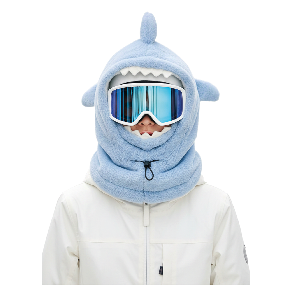 Pasamontañas Tiburón Celeste Ski Snowboard – Térmico Adulto
