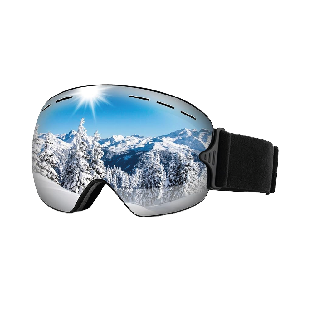 Antiparras Snowboard Ski Uv400 | Antifog | Vtl 13,5 % Silver