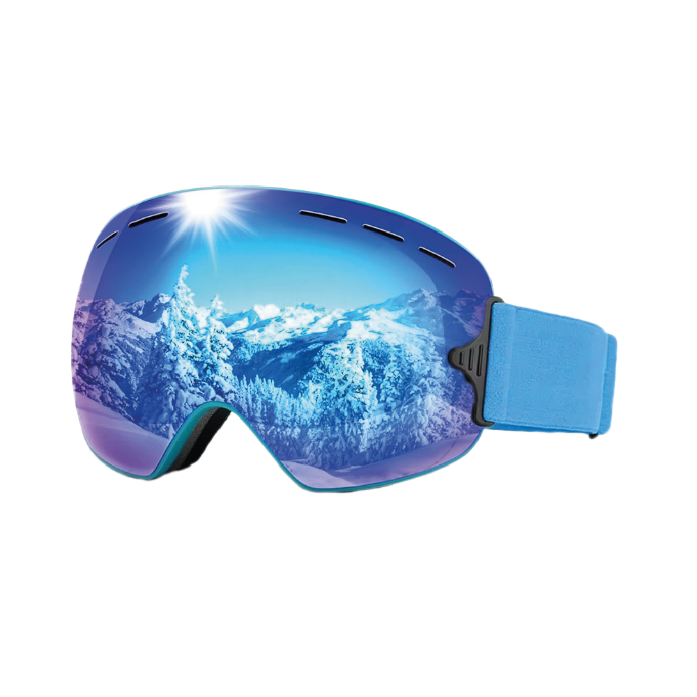 Antiparras Snowboard Ski Uv400 | Antifog | Vtl 17,5 % Blue
