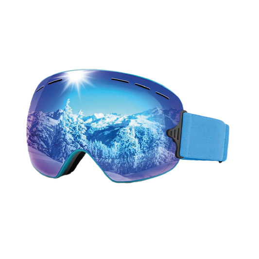 Antiparras Snowboard Ski Uv400 | Antifog | Vtl 17,5 % Blue