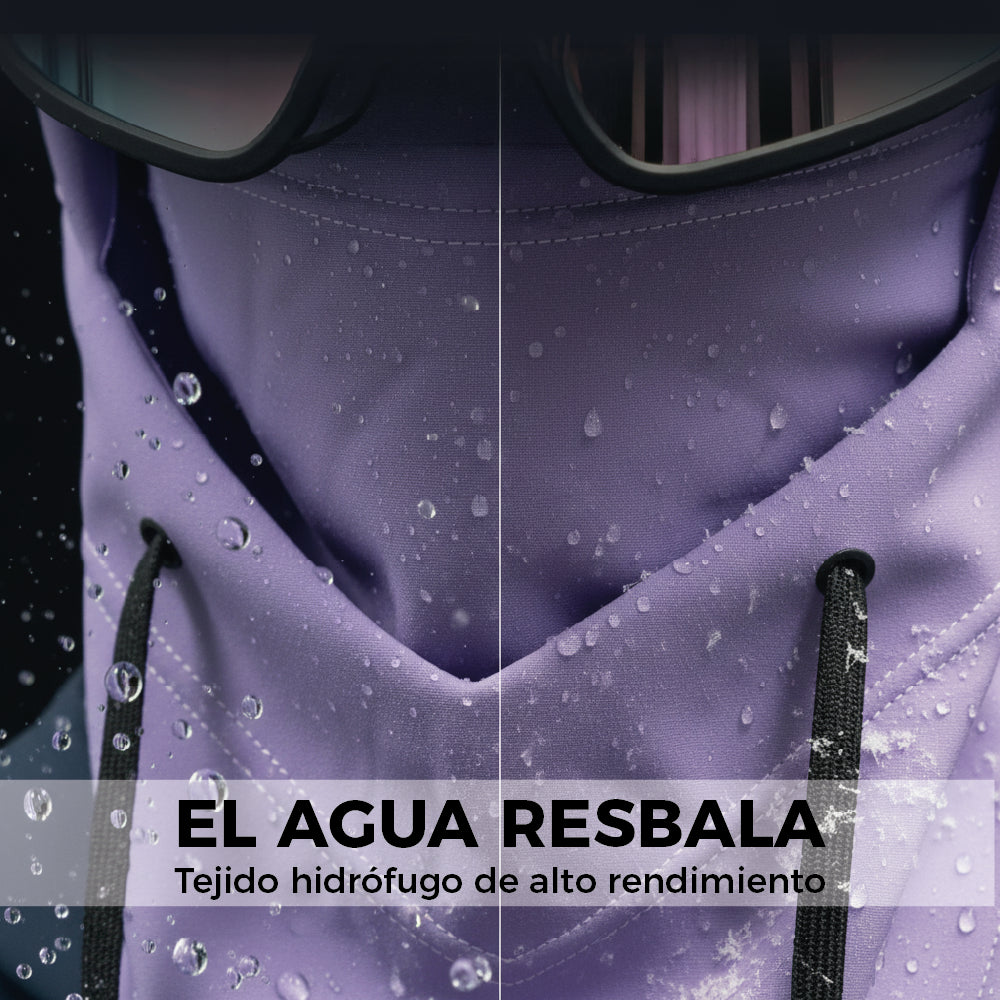 Pasamontañas Técnico 3 Capas Impermeable Ski Snowboard Alta montaña  beige