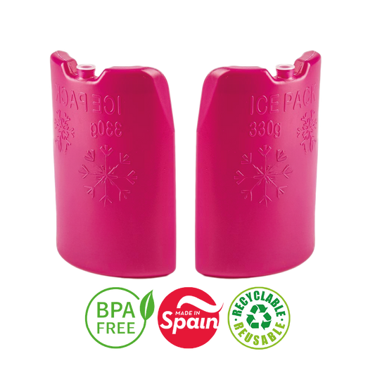 Acumulador De Frio Cooler 330 Gr x2 - PlasticForte Botellas - 4,5 x 11,5 x 17 - N°06