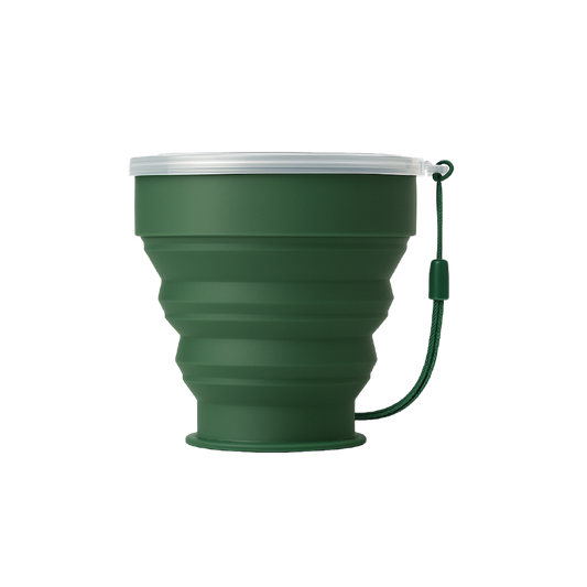 🌟 VASO PLEGABLE REVOLUCIONARIO - ¡Desafía los Límites de tu Aventura! 270 ml