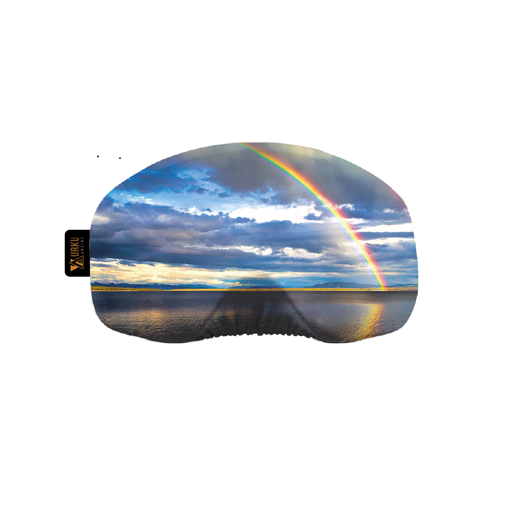Funda Antiparras Microfibra | Ski, Snowboard Bicicleta  Double Rainbow