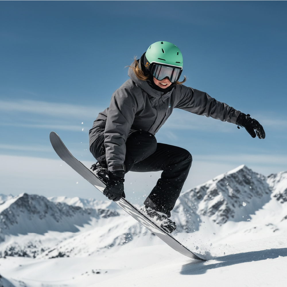 Casco Multisport Invictus Trip para Ski y Snowboard Turquesa