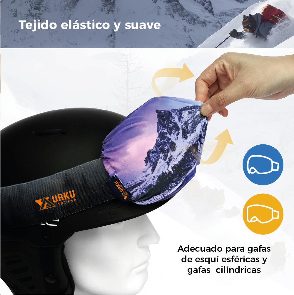 Funda Antiparras Microfibra | Ski, Snowboard Bicicleta  Storm