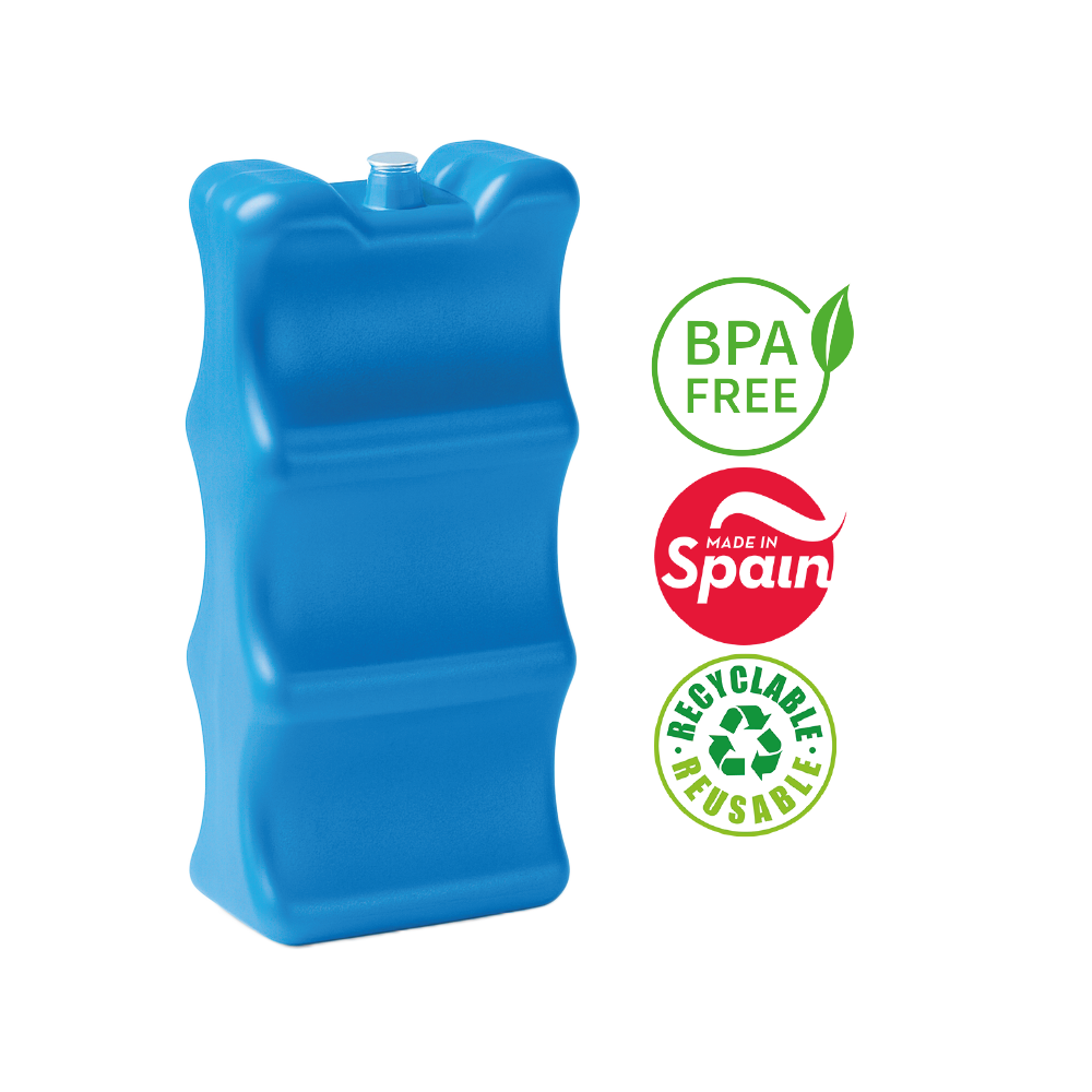 Acumulador De Frio Para Cooler 650 Gr - PlasticForte Latas - 5 x 9,5 x 21,5 - N°01