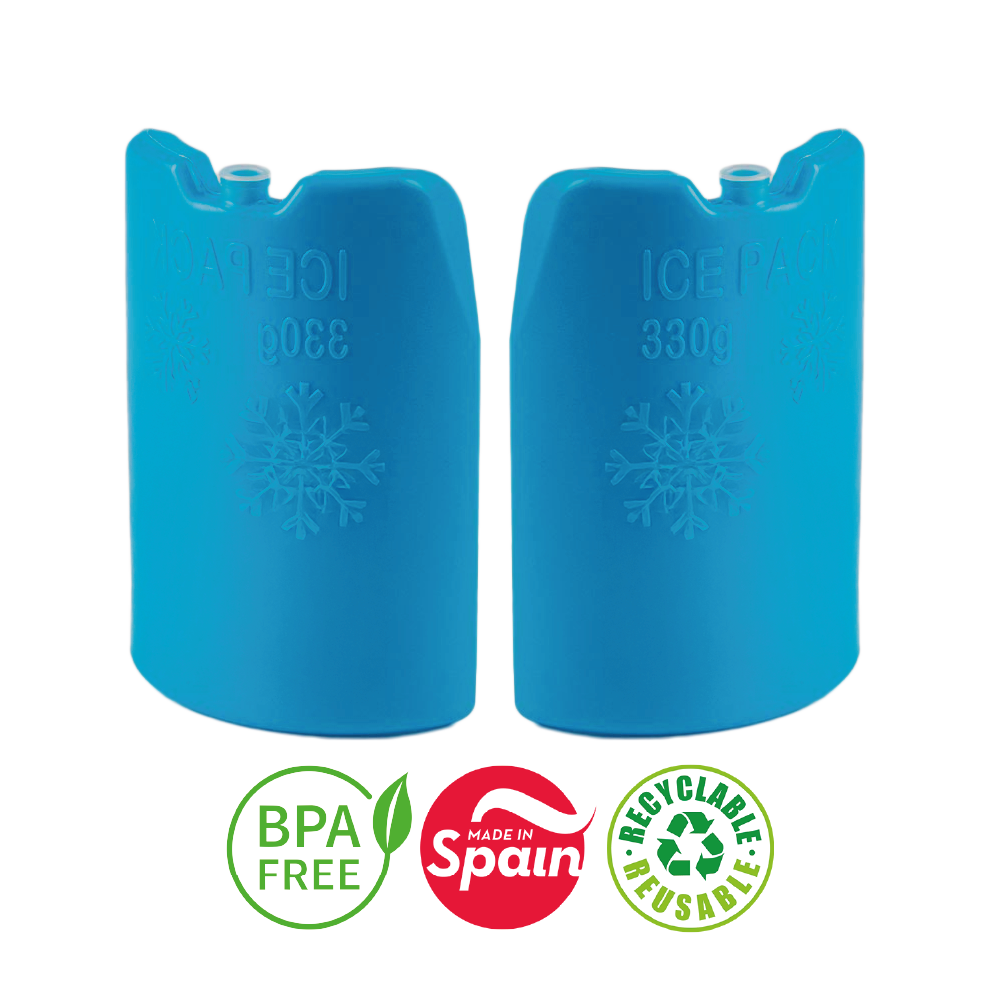 Acumulador De Frio Cooler 330 Gr x2 - PlasticForte Botellas - 4,5 x 11,5 x 17 - N°06