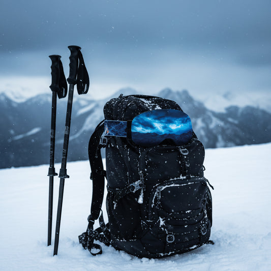 Funda Antiparras Microfibra | Ski, Snowboard Bicicleta Getting Dark