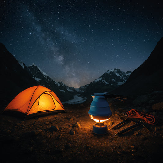 Tetera Plegable de Silicona 1.5L - Portátil para Camping y Viajes